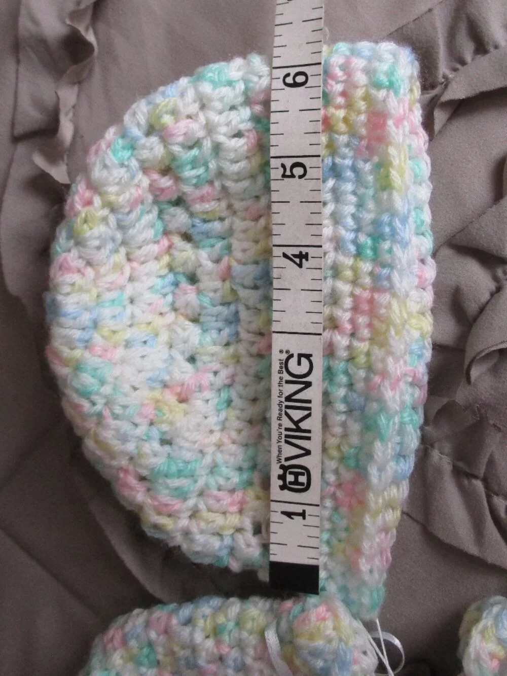 hand knit newborn set